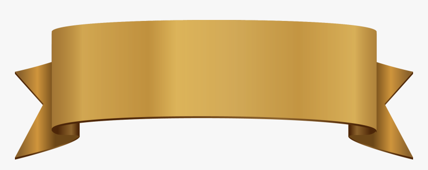 Gold Title Pattern Euclidean Vector Ribbon Clipart - Gold Ribbon Vector Png, Transparent Png, Free Download