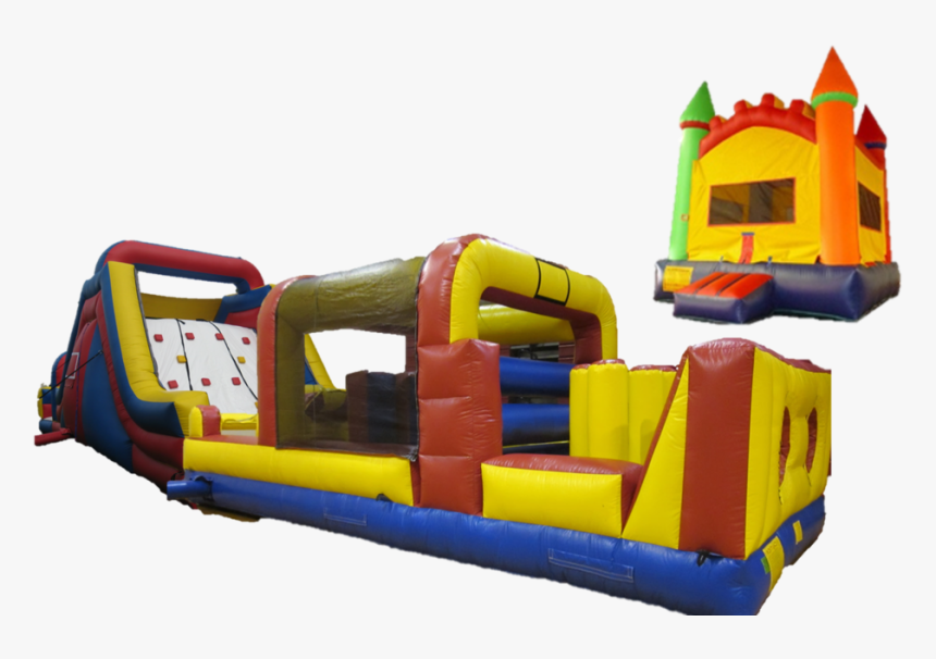 Rockclimbslide Obstaclecourse Bouncehouse, HD Png Download, Free Download