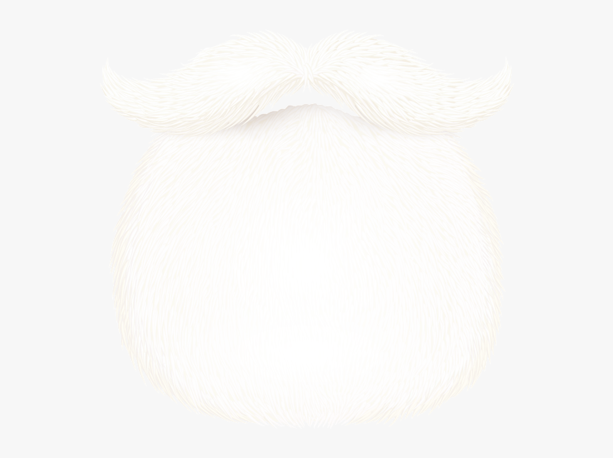 Png Black And White Download Beard Clipart Santa Hat - Transparent Santa Beard Png, Png Download, Free Download