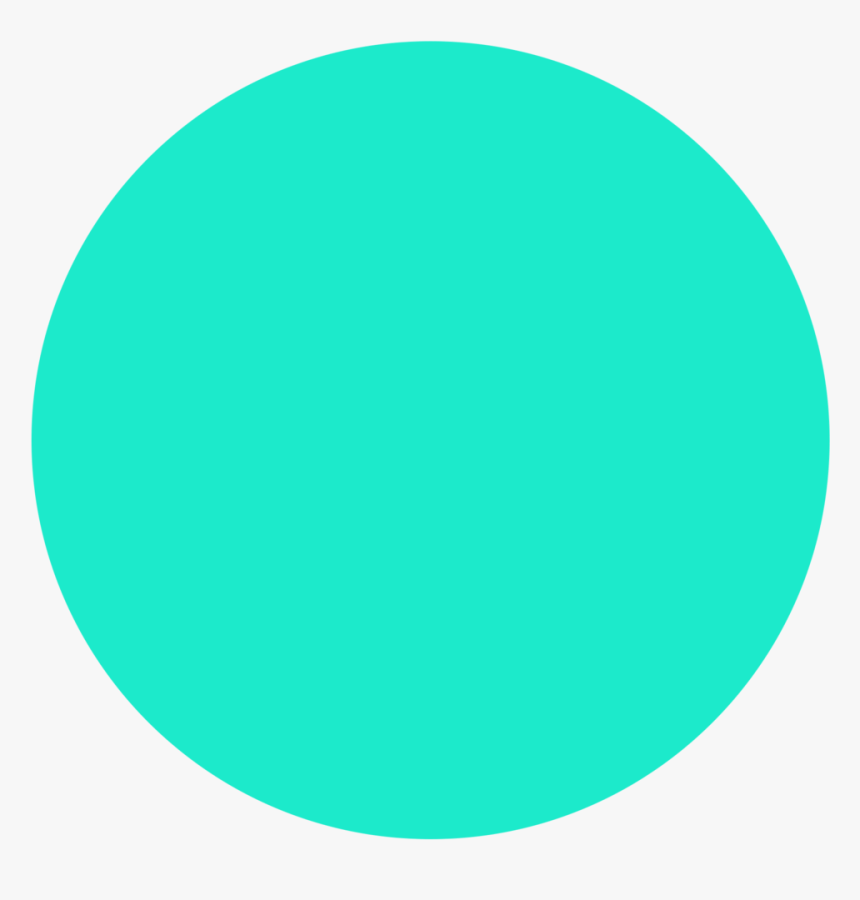 Circle Button - Teal - Sonic Channel Base, HD Png Download, Free Download