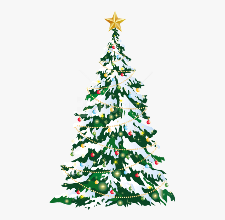Free Png Large Deco Christmas Tree Art Png Images Transparent - Large Christmas Tree Clipart, Png Download, Free Download