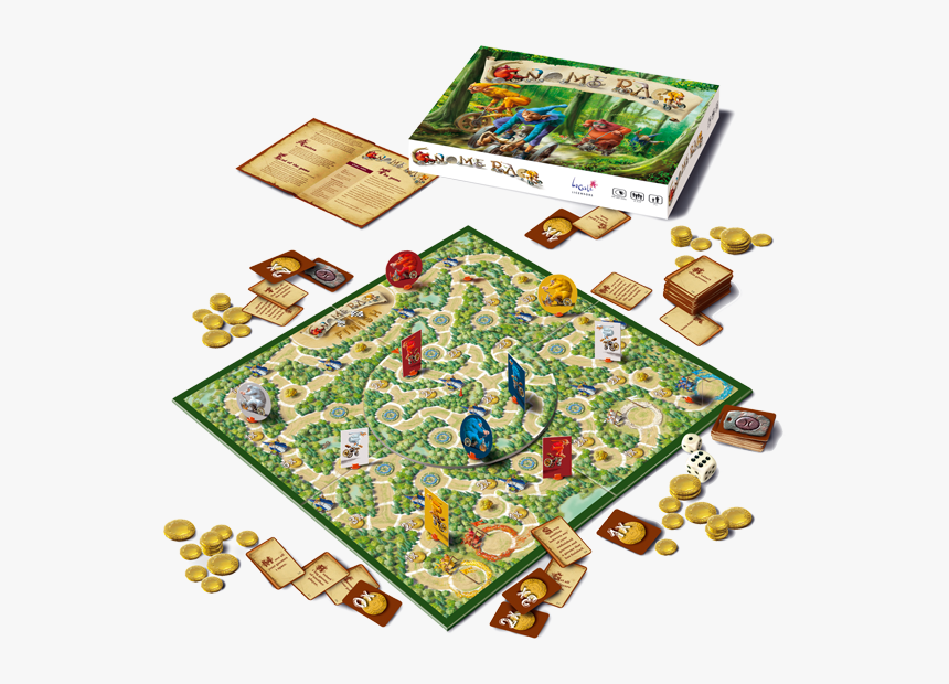 27 - Board Games With Gnomes, HD Png Download, Free Download