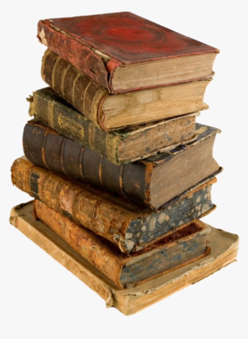 Book Png Free Download - Old Book Stack Png, Transparent Png, Free Download