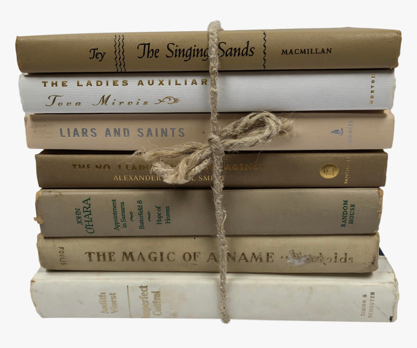 Stack Of Vintage Books, HD Png Download, Free Download