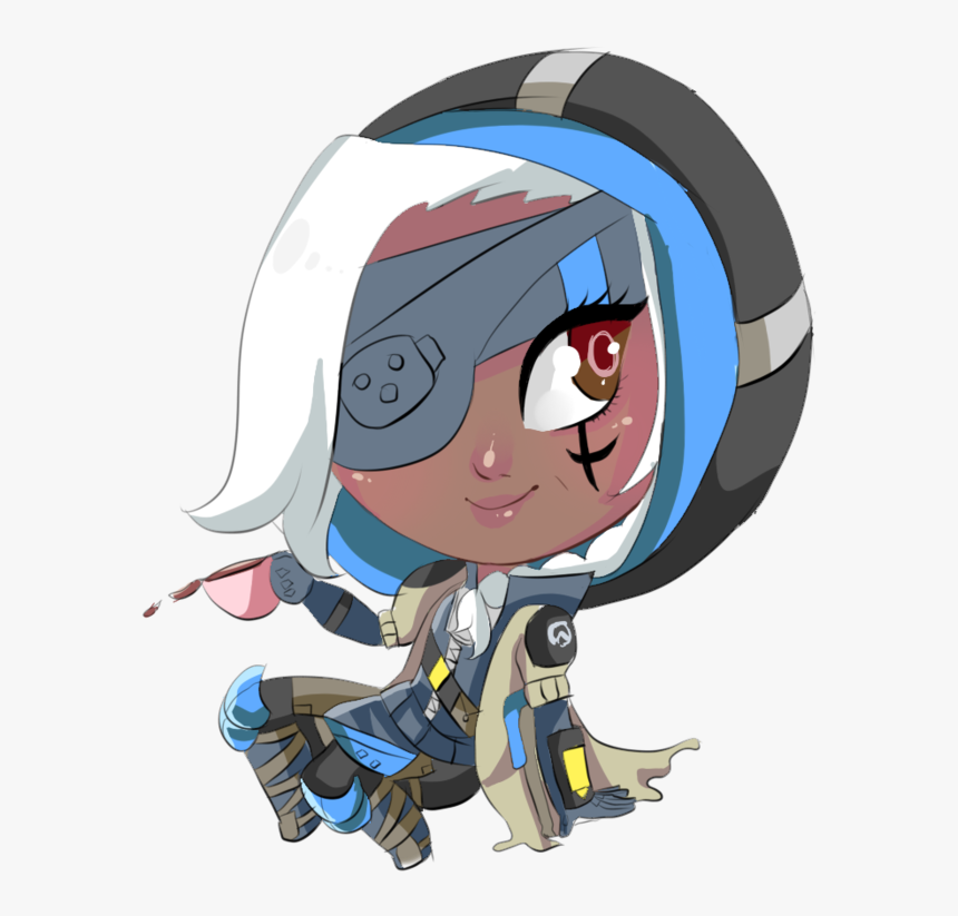 Ana Png Overwatch - Overwatch Ana Chibi Png, Transparent Png, Free Download