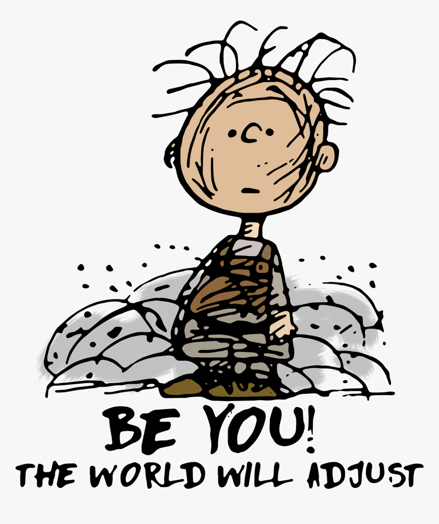 Charlie Brown Be You The World Will Adjust Shirt, Sweater,, HD Png Download, Free Download