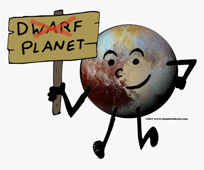 Use This Image When You Feel Like Promoting Plutos - Dwarf Planet Pluto Png, Transparent Png, Free Download