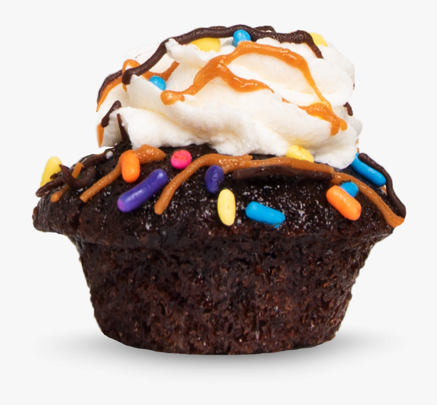 Ice Cream Sundae Cupcake Thumbnail Side Image - Cupcake, HD Png Download, Free Download