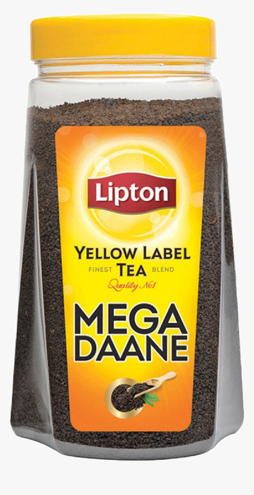 Lipton Yellow Label Tea Mega Daane Jar 475 Gm - Lipton Yellow Label Tea Jar, HD Png Download, Free Download