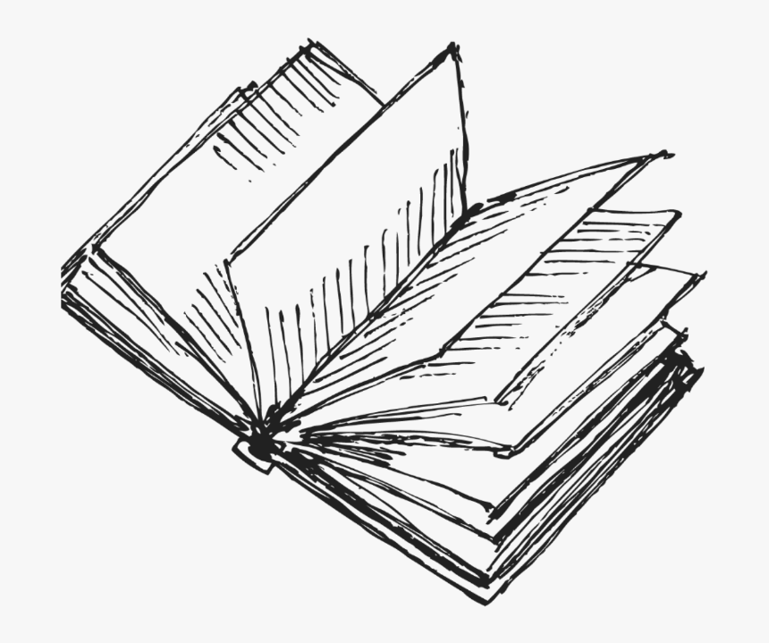 Transparent Books Drawing Png - Book Drawing Transparent Background, Png Download, Free Download