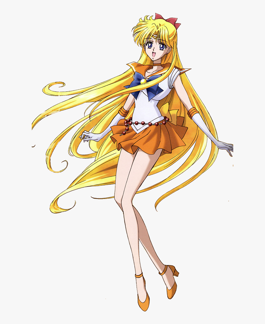 Sailor Venus Png - Sailor Moon Crystal Sailor Venus, Transparent Png, Free Download