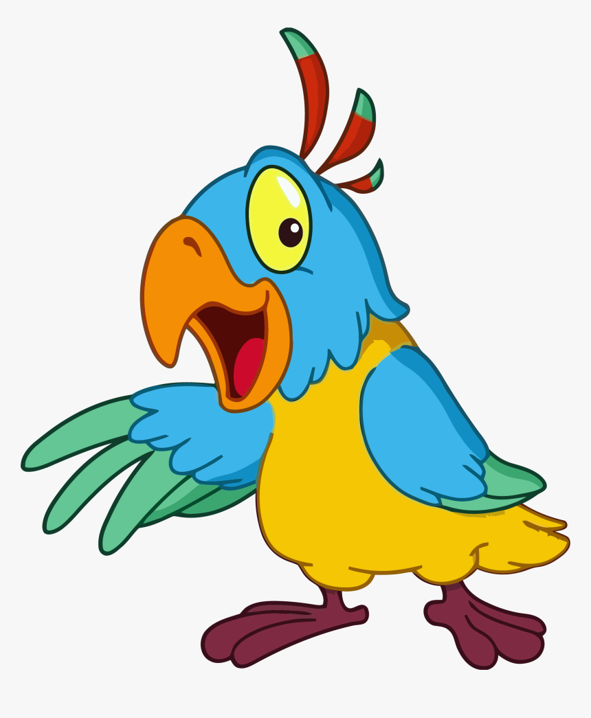 Parrot Bird Clipart Png - Bird Clipart Png, Transparent Png, Free Download
