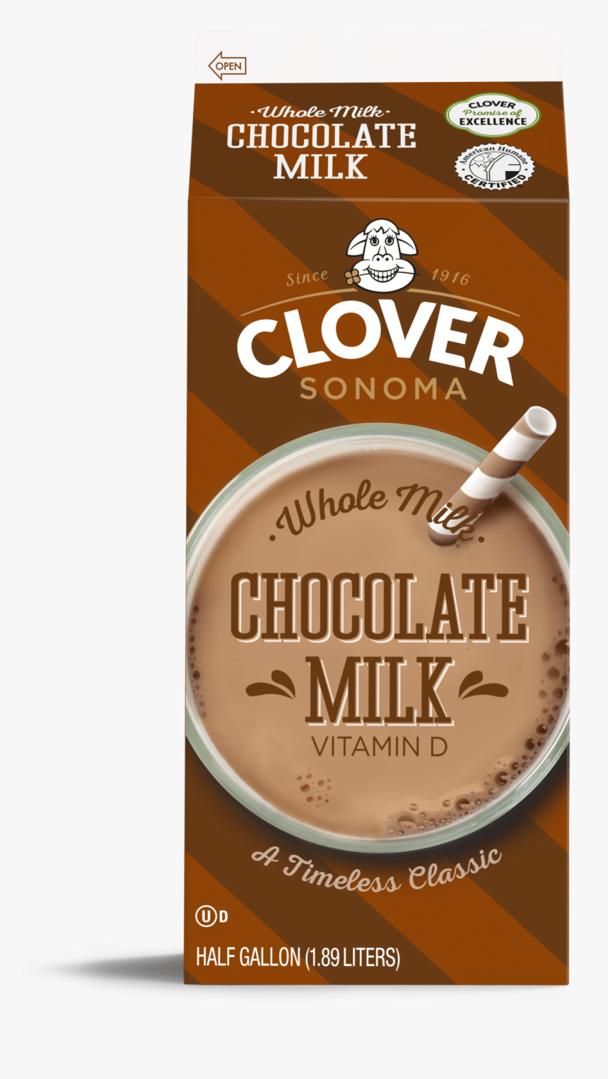 Clover Stornetta Farms Natural Ice Cream, Vanilla Bean - Clover Chocolate Milk, HD Png Download, Free Download