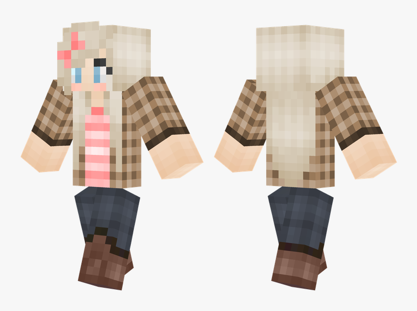 Winter Suit Minecraft Skin, HD Png Download, Free Download