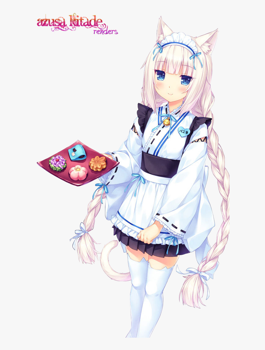 Chocola And Vanilla Anime Render, HD Png Download, Free Download