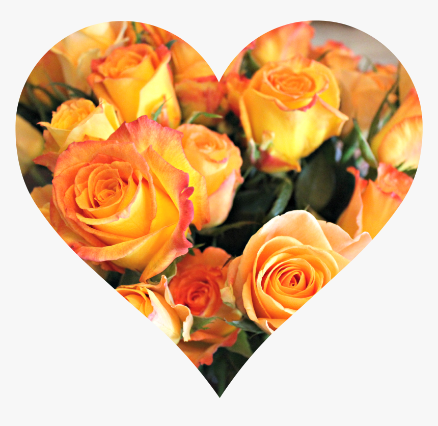 Transparent Orange Rose Png - Orange Roses Bouquet Happy Birthday, Png Download, Free Download