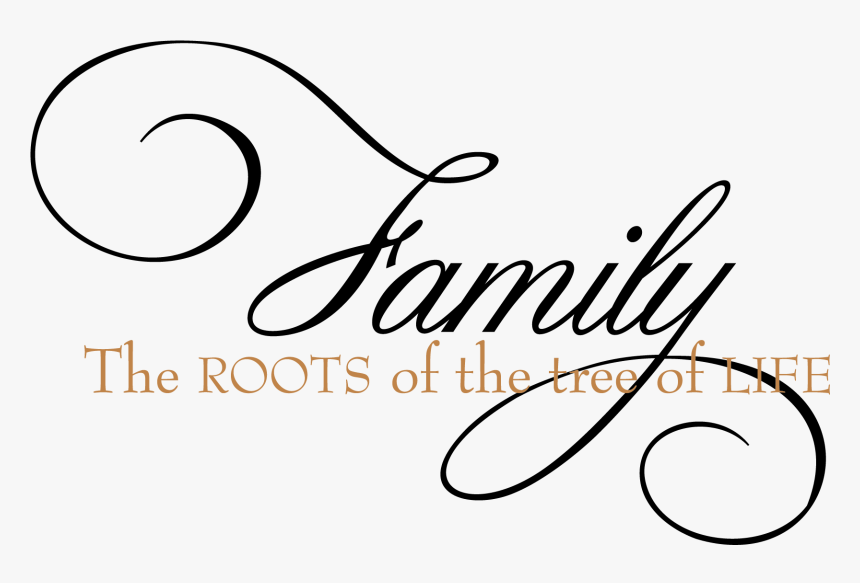 Family The Roots Of The Tree Of Life Wall Decal - Family Tree Of Life Quotes, HD Png Download, Free Download