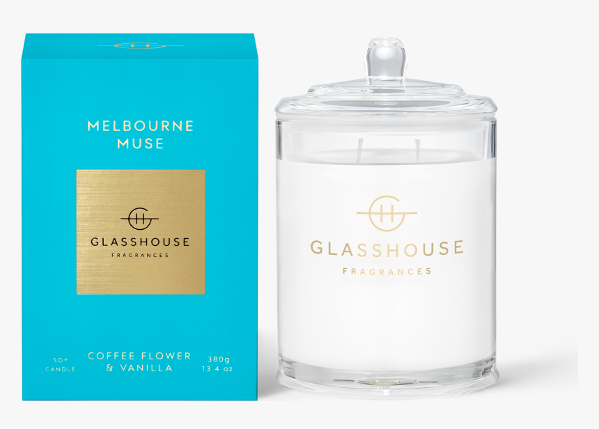 Coffee Flower & Vanilla Candle - Glasshouse Fragrances, HD Png Download, Free Download