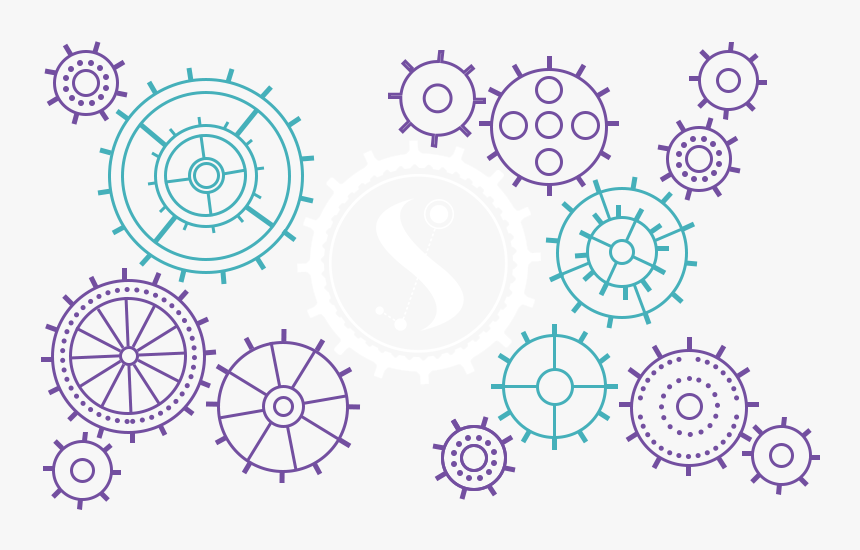 Illustration With A Gear Cog Representing Sofia In - Circle, HD Png Download, Free Download