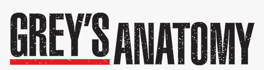 Clip Art Greys Anatomy Font - Logo Grey's Anatomy Png, Transparent Png, Free Download