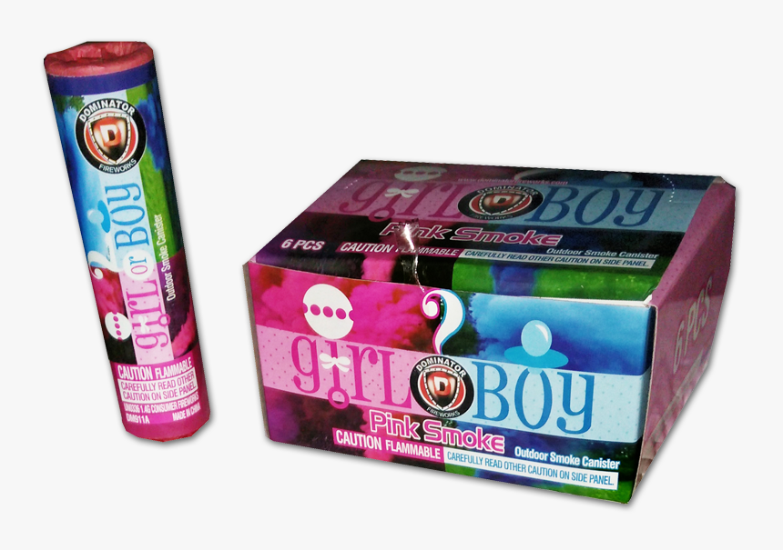 Gender Reveal Smoke - Gender Reveal Smoke Box, HD Png Download, Free Download