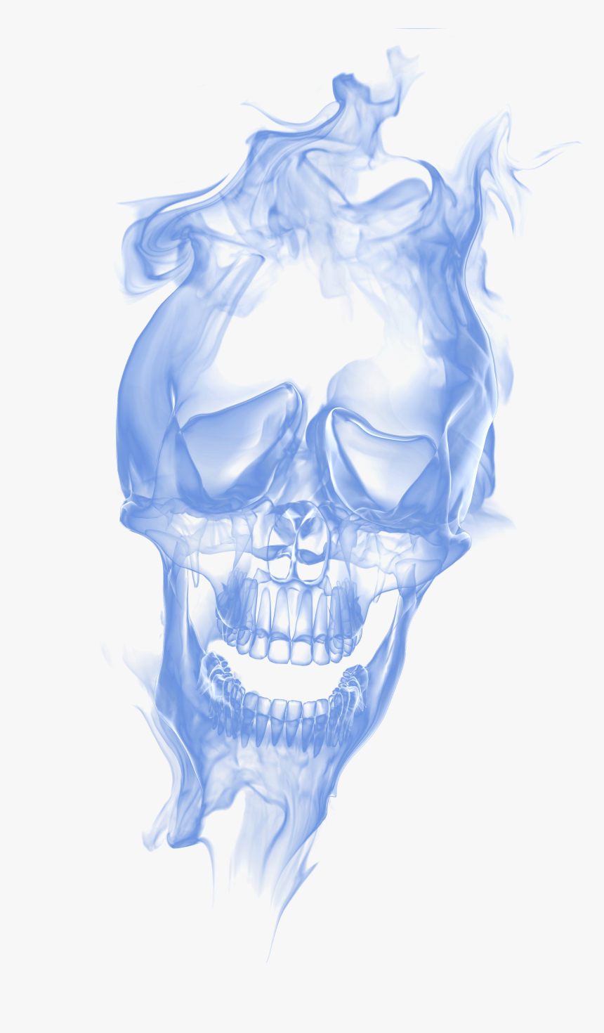 Clip Art Smoking Skull Image Portable Network Graphics - Transparent Smoke Skulls Png, Png Download, Free Download