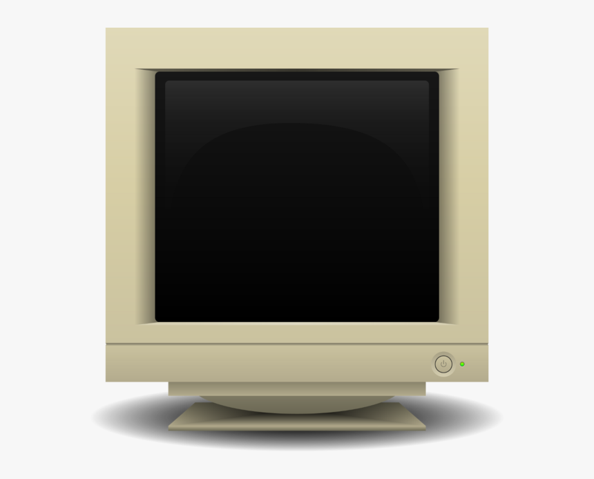 Monitor Png Free Download - Old Screen Computer Png, Transparent Png, Free Download
