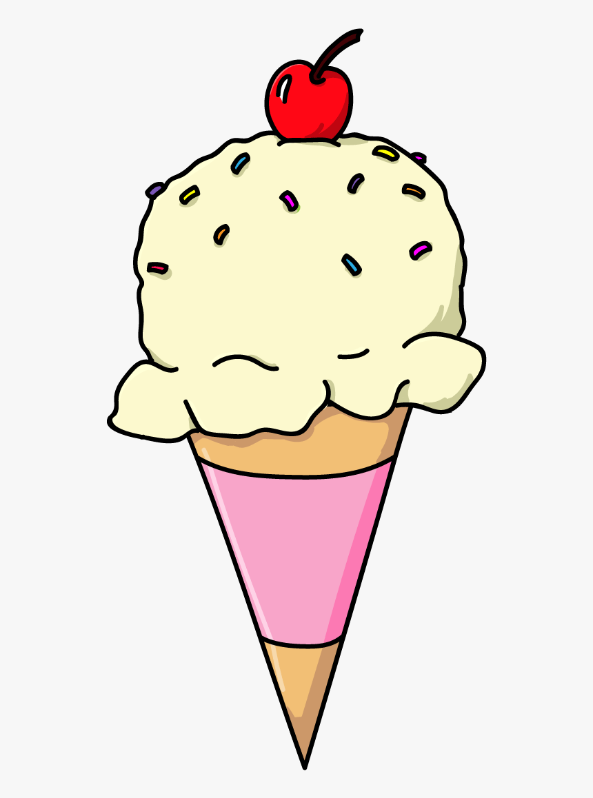 Chocolate Ice Cream Cone Clip Art, HD Png Download, Free Download