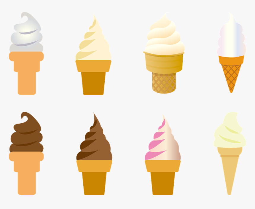 Ice Cream Cone, Cold, Sweet, Food, Ice, Frozen - Hinh Anh Que Kem, HD Png Download, Free Download