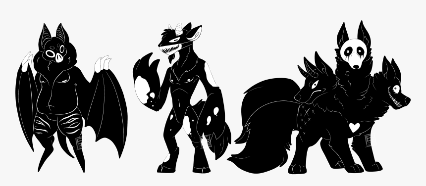 Picture Transparent Stock Creatures Batch Customs By - Drawings Of Shadow Creatures, HD Png Download, Free Download