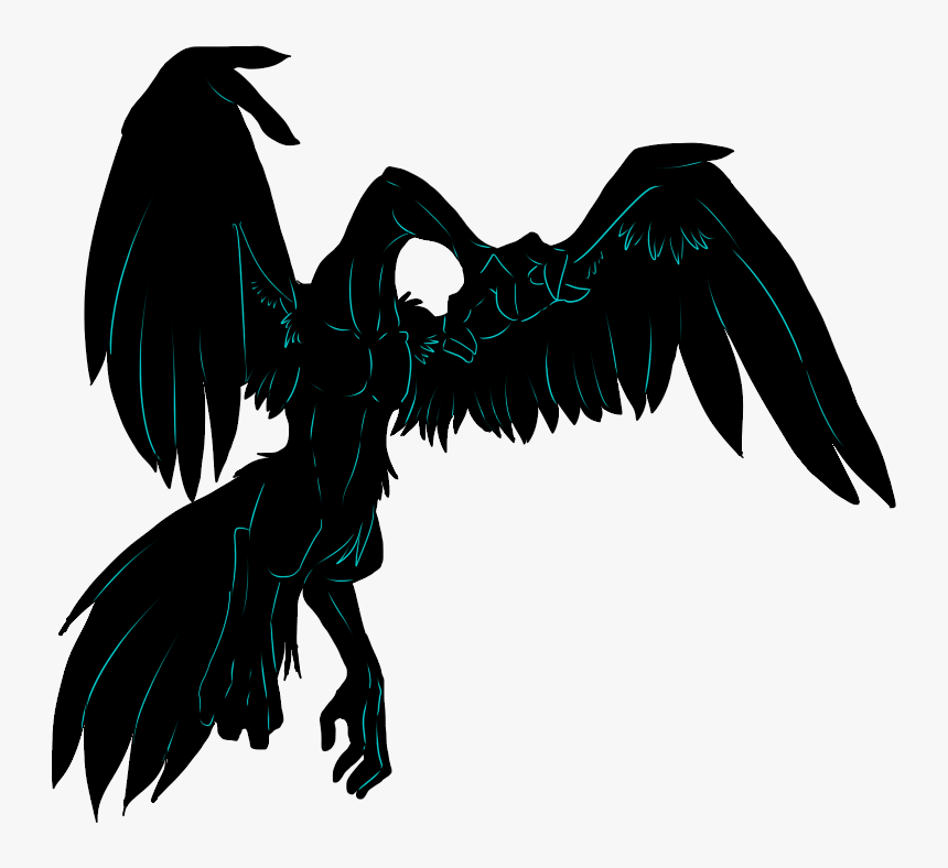 Shadow Beast Adopt The Bird With Hands Sold By Shadowinkadopts-d6v869o - Shadow Png Monster Bird, Transparent Png, Free Download