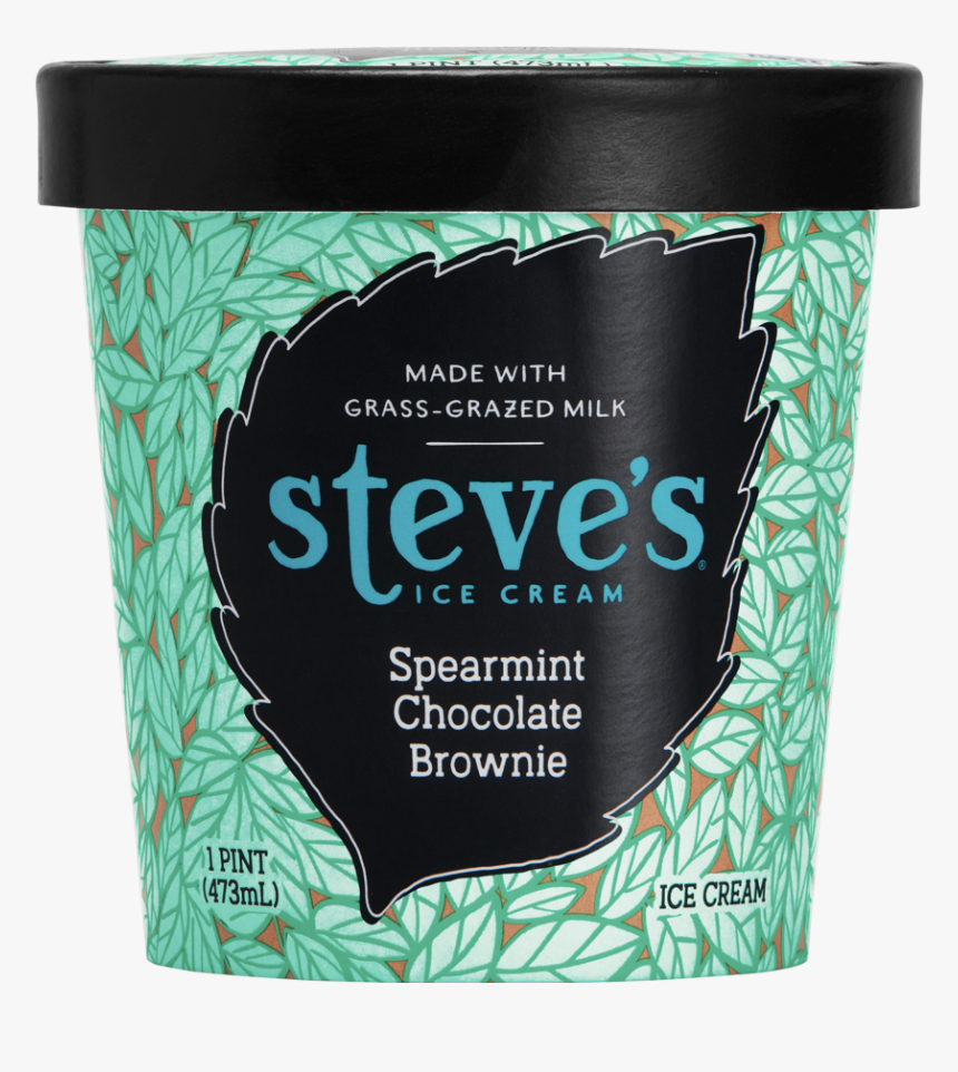 Transparent Spearmint Png - Steve's Salty Caramel Ice Cream, Png Download, Free Download